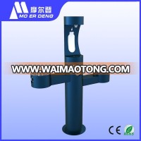 Public Recessed wall mounted water cooler, recessed water Dispenser with IR sensored bottle filler